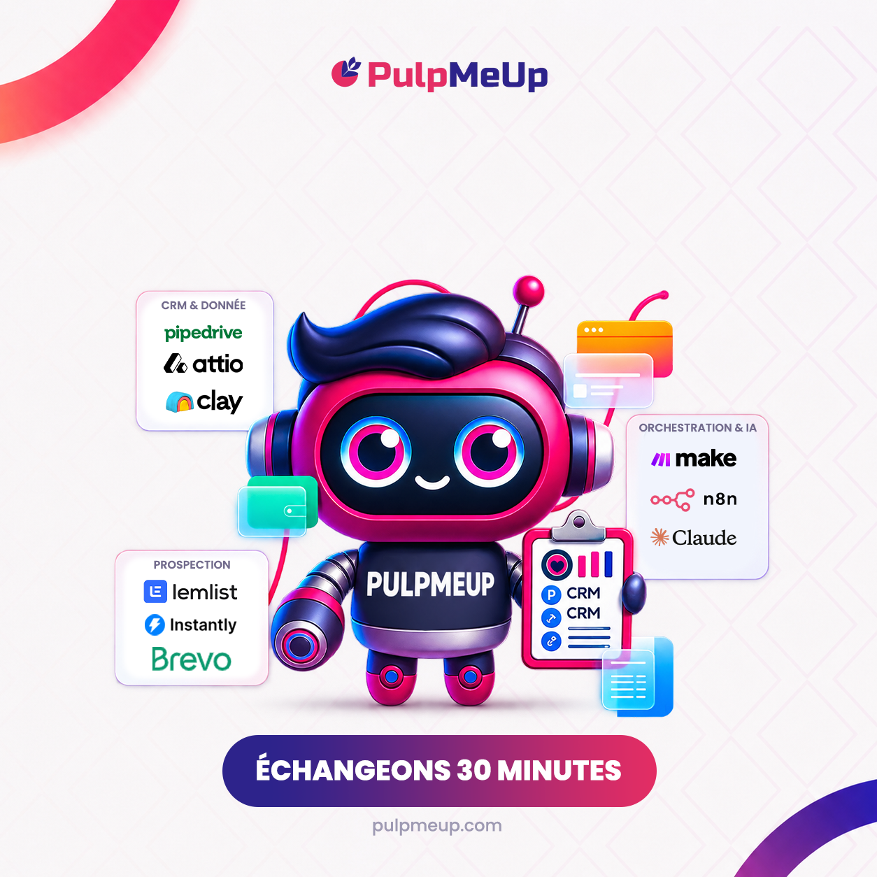 Pulpy, l'agent IA commercial PulpMeUp
